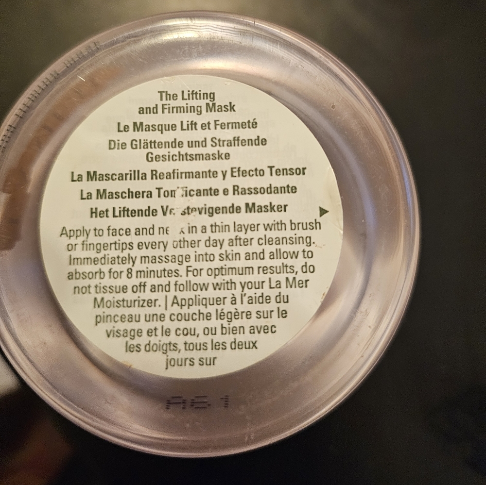 LA MER the lifting and firming mask. 1.7 oz/ 50ml. Big Jar. New. - Picture 3 of 4